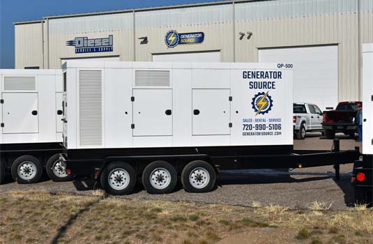 Portable Generator Ready to Supply Power